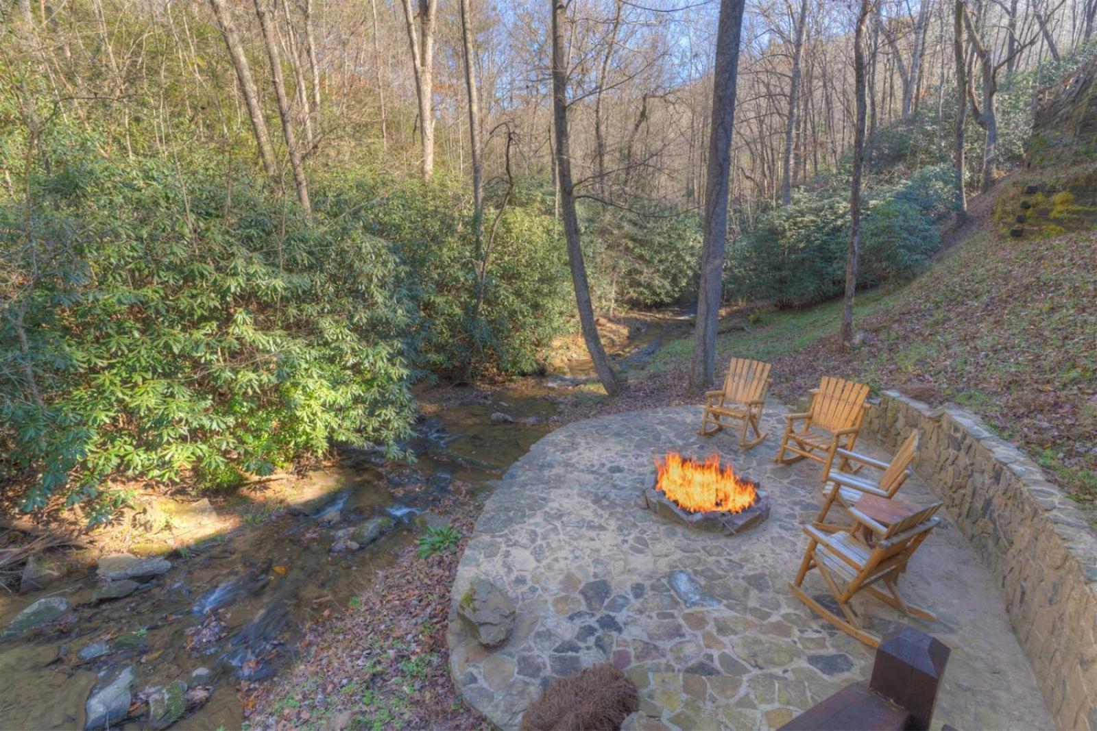 Rushing Waters - Creekside Cabin In North Ga Blue Ridge Exteriér fotografie