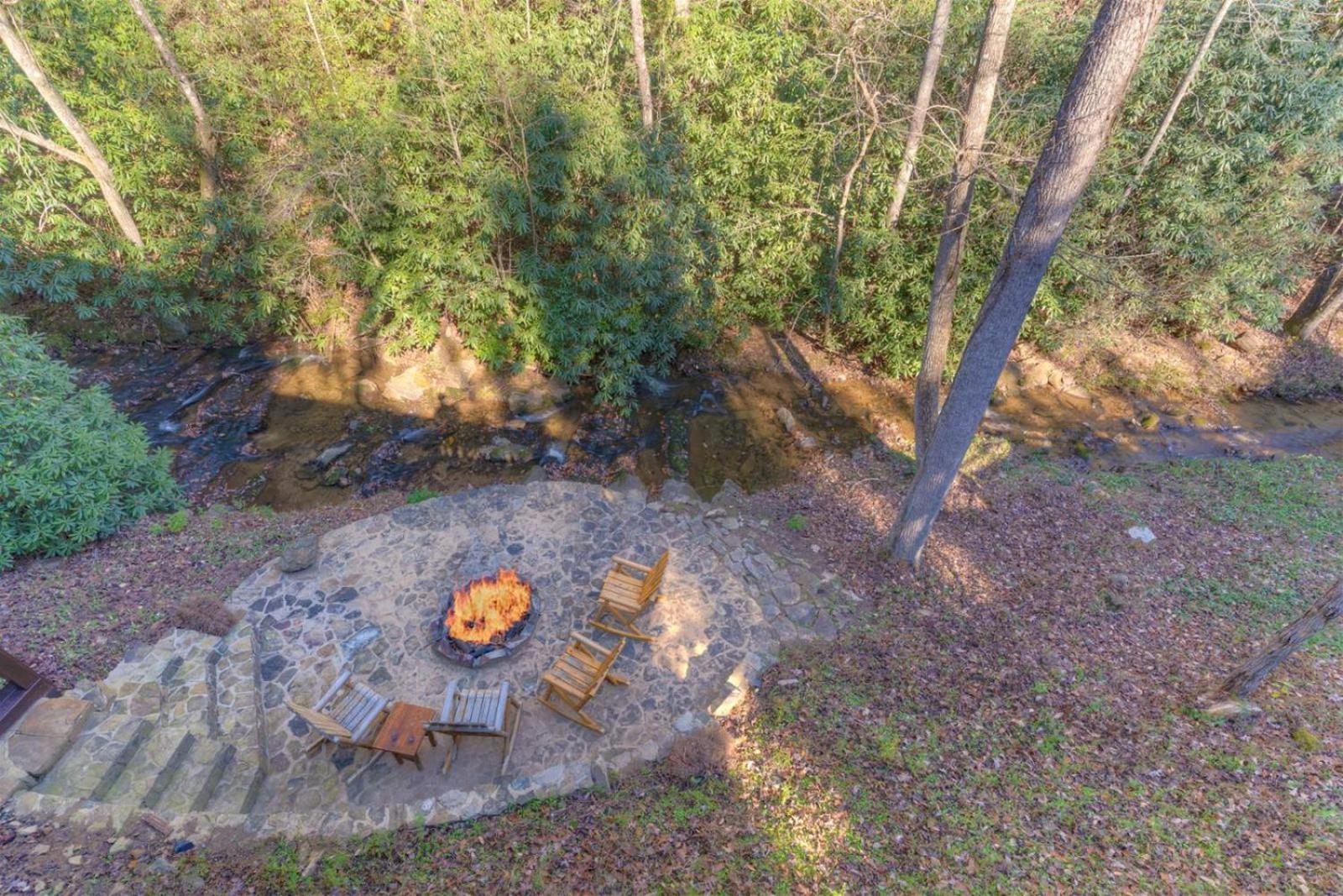 Rushing Waters - Creekside Cabin In North Ga Blue Ridge Exteriér fotografie